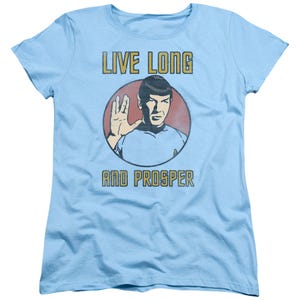 STAR TREK SPOCK LIVE LONG AND PROSPER Women's T-Shirt