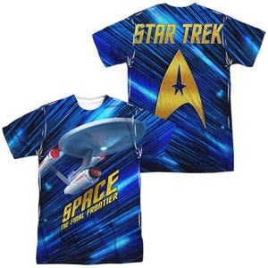 Star Trek Space Frontier Sublimation T-Shirt