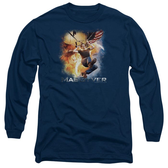 Macgyver Patriotic Long Sleeve Shirt