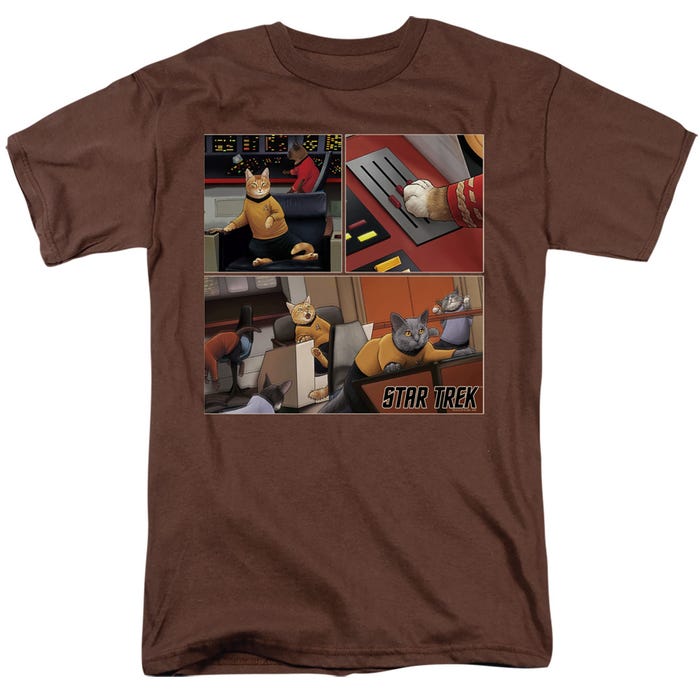 Star Trek WARP SPEED TRIPTYCH T-Shirt