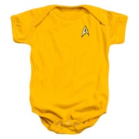 Star Trek Command Uniform Baby Bodysuit