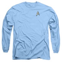 Star Trek Science Uniform Long Sleeve Shirt