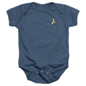 Star Trek Science Uniform Baby Bodysuit