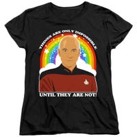Star Trek Impossible Until They are Not Womens T-Shirt