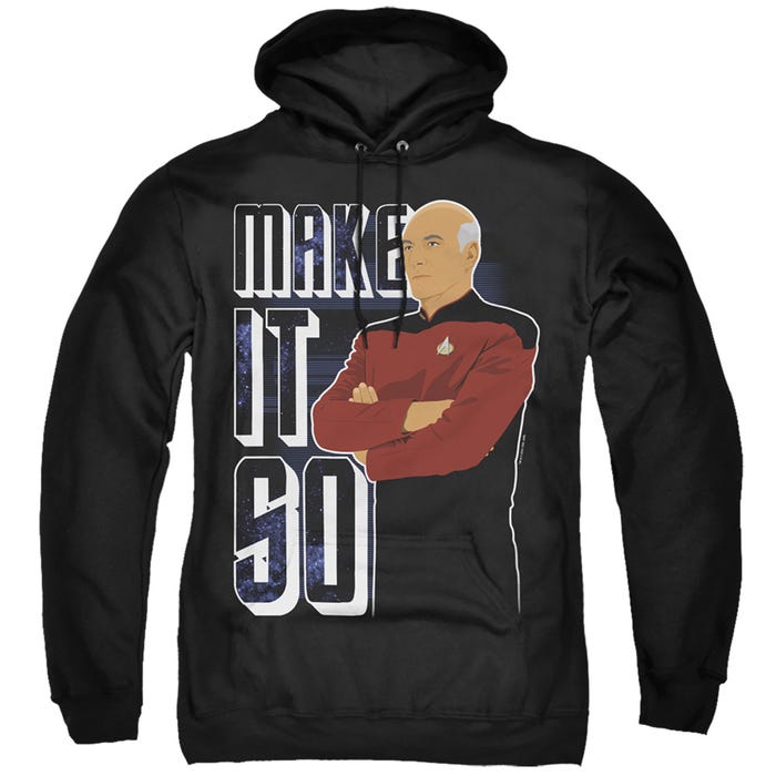 Make It So Captain Star Trek Hoodie