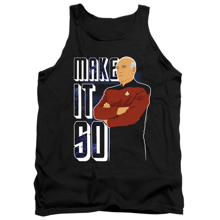 Make It So Captain Star Trek Tank Top