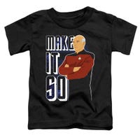 Make It So Captain Star Trek Toddler T-Shirt