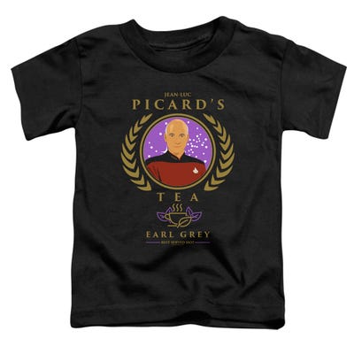 TEA EARL GREY HOT Star Trek Toddler T-Shirt