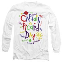 Star Trek Picard Day Captain Long Sleeve Shirt