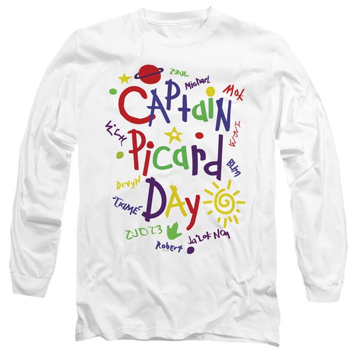 Star Trek Picard Day Captain Long Sleeve Shirt
