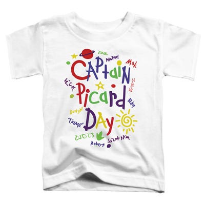 Star Trek Picard Day Captain Toddler T-Shirt