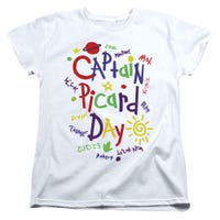 Star Trek Picard Day Captain Womens T-Shirt