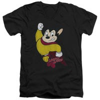 Mighty Mouse V-Neck T-Shirt