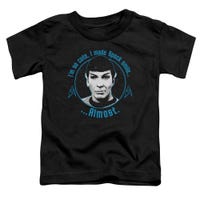 Star Trek I'm so cute, I Made Spock Smile Toddler T-Shirt