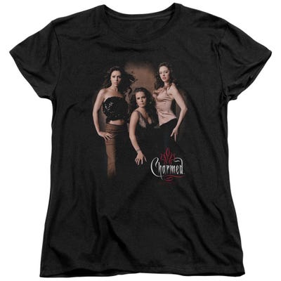 Charmed Three Hot Witches Womens T-Shirt