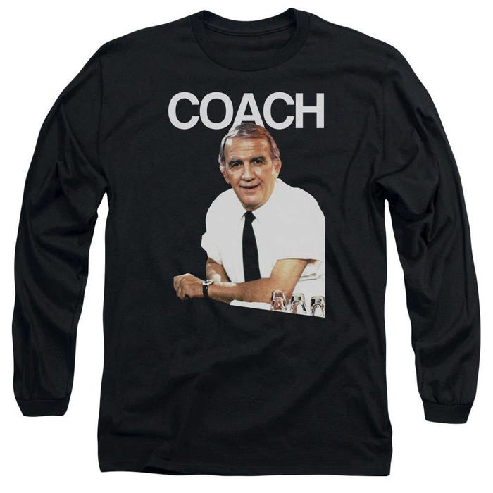 Cheers Coach Long Sleeve Shirt