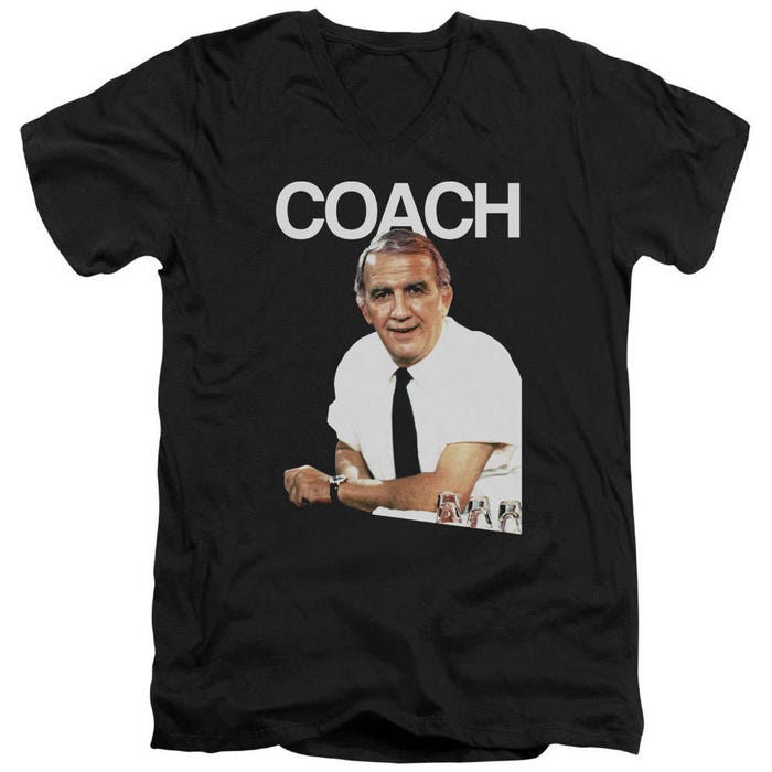 Cheers Coach V-Neck T-Shirt