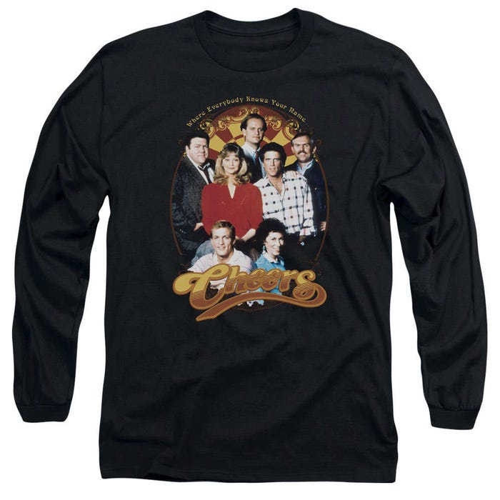 Cheers Groupe Shot Long Sleeve Shirt