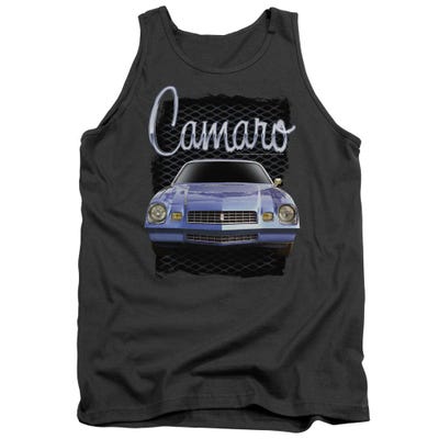 Chevy Blue Camaro Tank Top
