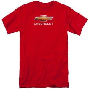 Chevy Bowtie Stacked Logo Tall T-Shirt