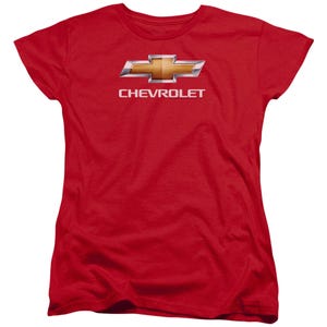 Chevy Bowtie Stacked Logo Women's T-Shirt