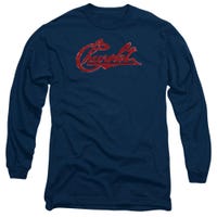 Chevy Chevrolet Script Distressed Long Sleeve Shirt