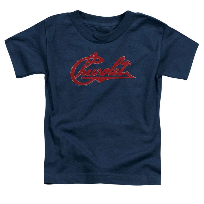Chevy Chevrolet Script Distressed Toddler T-Shirt