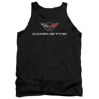 Chevy Corvette Modern Emblem Tank Top