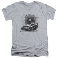 Chevy Monte Carlo Drawing V-Neck T-Shirt