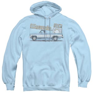 Chevy Old Silverado Sketch Hoodie