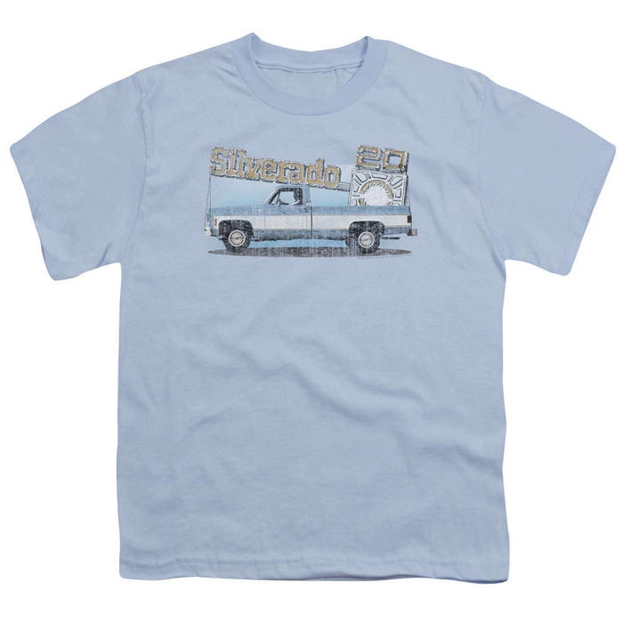 Chevy Old Silverado Sketch Kids T-Shirt