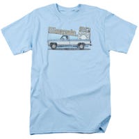 Chevy Old Silverado Sketch T-Shirt