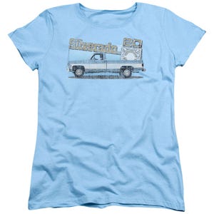 Chevy Old Silverado Sketch Women's T-Shirt