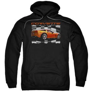 Chevy Orange Z06 Vette Hoodie