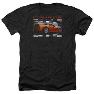 Chevy Orange Z06 Vette Heather T-Shirt