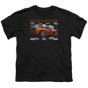 Chevy Orange Z06 Vette Kids T-Shirt