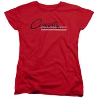 Chevy Retro Stingray Womens T-Shirt