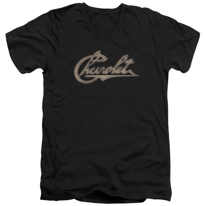 Chevy Script V-Neck T-Shirt