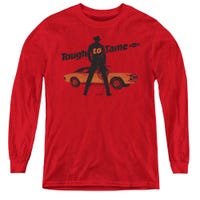 Chevy Tough To Tame Kids Long Sleeve Shirt