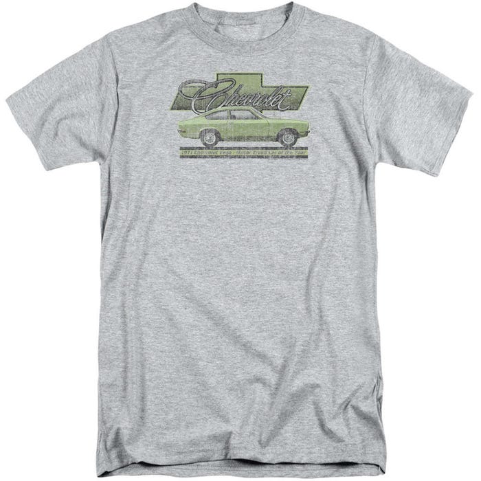 Chevy Vega Car Of The Year 71 Tall T-Shirt