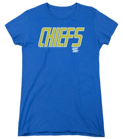 Chiefs Logo Slap Shot Womens T-Shirt