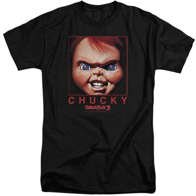 Childs Play Movie Chucky Tall T-Shirt