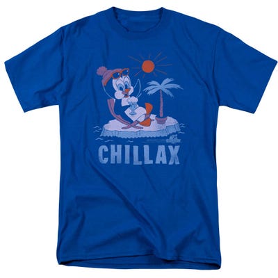 Chilly Willy Chillax On the Beech T-Shirt