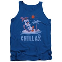 Chilly Willy Chillax On the Beech Tank Top