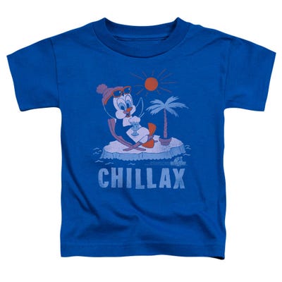 Chilly Willy Chillax On the Beech Toddler T-Shirt