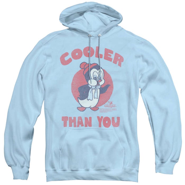 Chilly Willy Cooler Than You Funny Penguin Hoodie