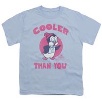 Chilly Willy Cooler Than You Funny Penguin Kids T-Shirt