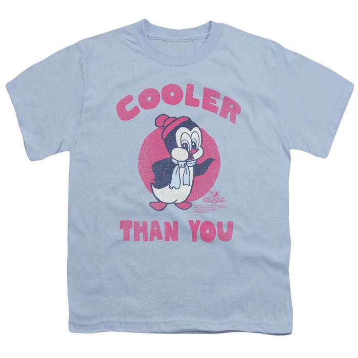 Chilly Willy Cooler Than You Funny Penguin Kids T-Shirt