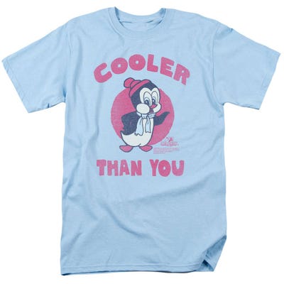 Chilly Willy Cooler Than You Funny Penguin T-Shirt