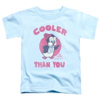 Chilly Willy Cooler Than You Funny Penguin Toddler T-Shirt